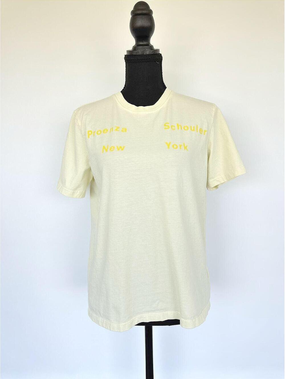 Proenza Schouler White Label New York graphic t-shirt medium